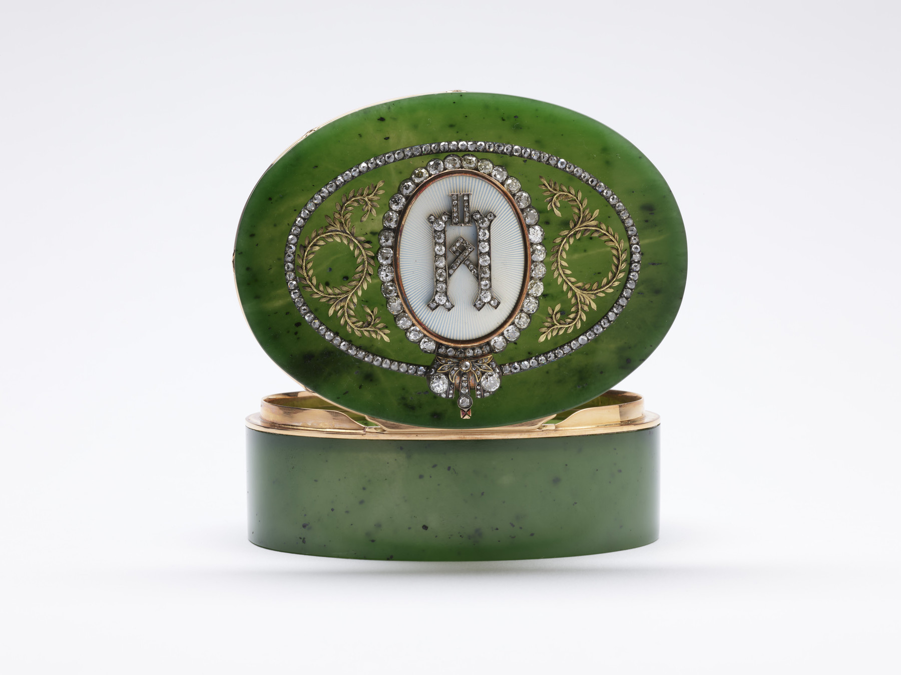 Image for Oval Box with Monogram of Nicholas II